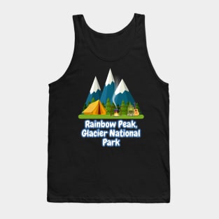 Rainbow Peak, Glacier National Park Tank Top